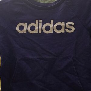 Girls size 10/12 Adidas sweatshirt purple